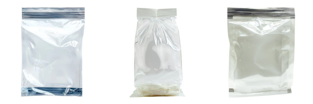 Transparent evidence bags for police use, ideal for secure storage