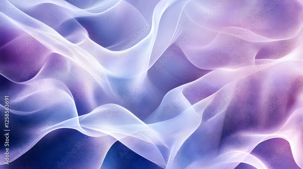 Poster abstract wave background with soft gradient texture, elegant and flowing design, pastel color palett