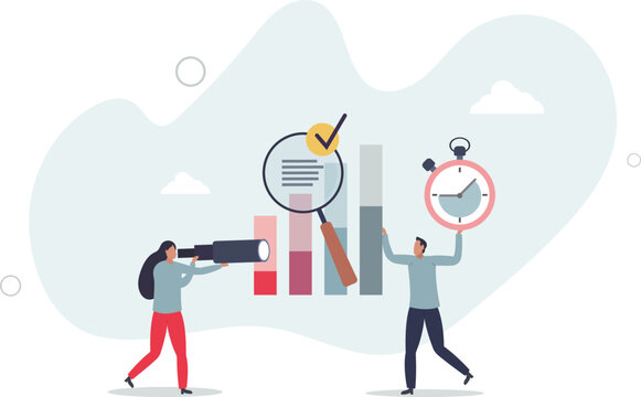 Competitor benchmarking tools for company evaluation .Quality, performance and market share analysis with other businesses.flat character life .