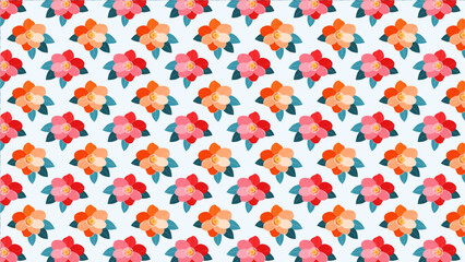 美しい花の模様の背景