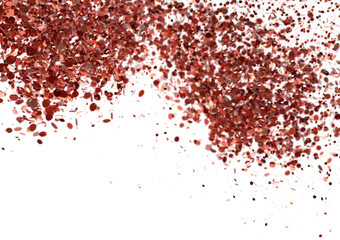 Fototapeta premium Sparkling Copper Glitter