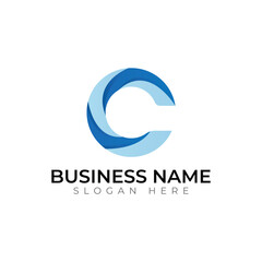 C letter logo design 