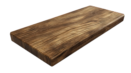 wooden sign board 3d render icon isolated on white background