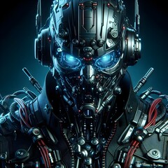 Obraz premium abstract futuristic background