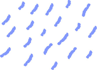 Hand Drawn Crayon Abstract Rain Scribble