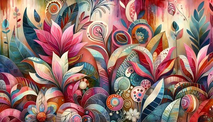 "Fantasía Botánica: Jardines Oníricos"