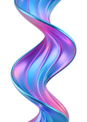 Naklejka premium blue pink purple wave fluid holographic iridescent.png