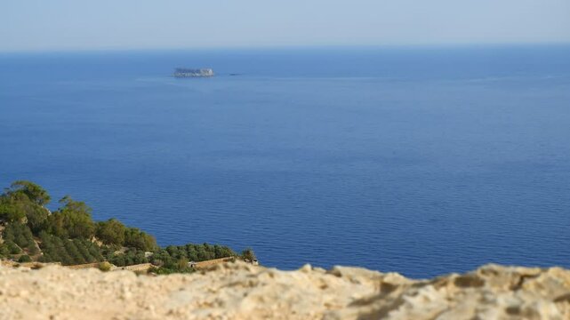 Dramatic Breathtaking Nature Scenery of Malta's Dingli Cliffs