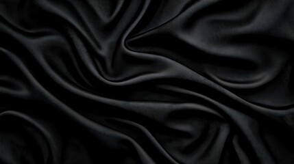 Obraz premium Dark Draped Fabric Texture Background