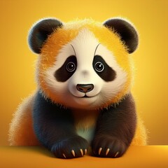cute panda bear