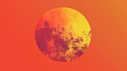 Dramatic Fiery Gradient Texture with Intense Red