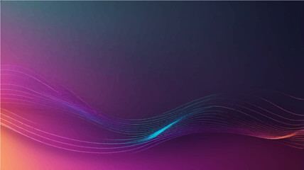 Gradient Abstract Geometric Line wave Backround