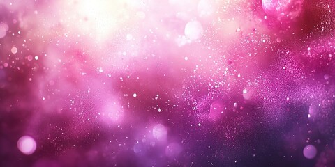 Obraz premium Colorful abstract background with pink and purple hues creating a dreamy atmosphere with scattered light effects