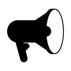 Obraz premium Megaphone Icon, Simple Icon Vector Design, best used for presentation, application, web and banner
