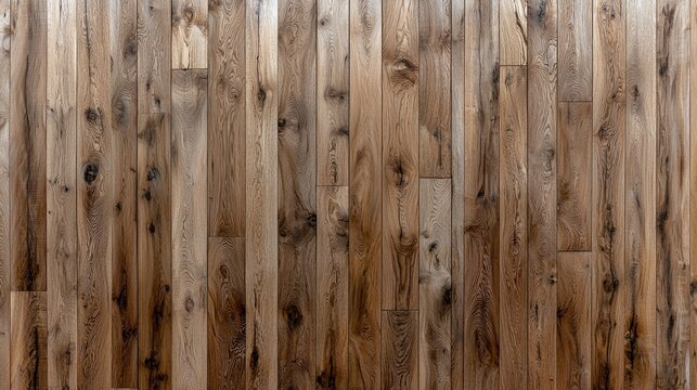 Rustic brown wood plank wall texture background - Powered by Adobe