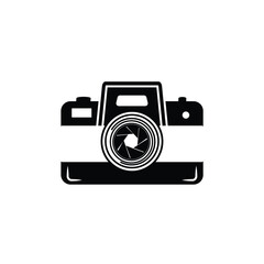 camera line icon vector on white. photo camera icon. camera photography icon. Take picture tool.