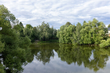 lake in the park