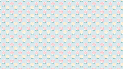 美しい花のイラスト、パターン背景