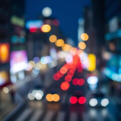 Defocused colorful night city lights background (bokeh) Bokeh light lights background bokeh abstract light bright effect shiny
