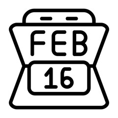 February 16 Icon