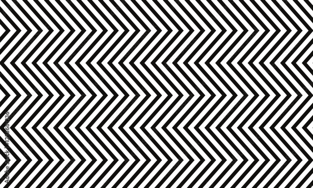 Poster abstract black zigzag line pattern can be used background.