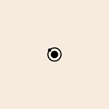 Molecule icon flat vector design. 