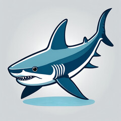 Obraz premium A Shark illustration