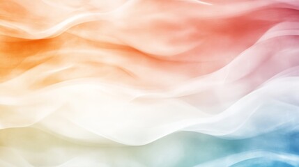 Abstract pastel fabric waves background texture, flowing design, soft colors, subtle light, ideal for website banner
