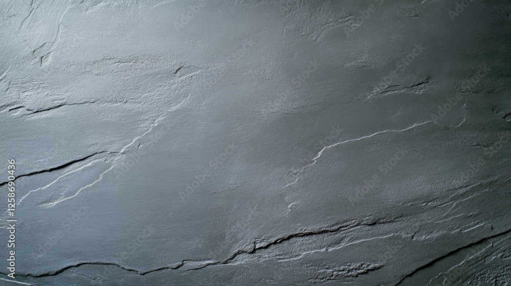 Poster texture of a natural stone surface exhibiting subtle patterns and a dark color, displaying unique ge