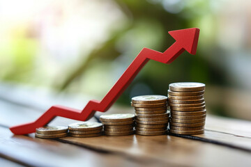 Abstract financial visualization generated with AI