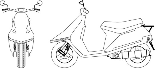 Automatic motorbikes are one of the most common motorbikes found in various parts of the world