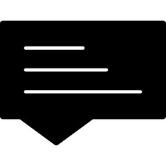 Speech Bubble Icon