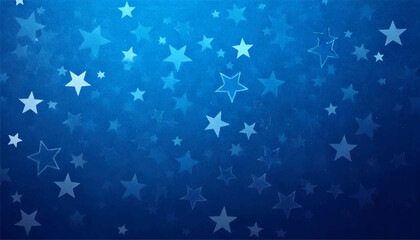 Blue background with stars vector, blue abstract background	