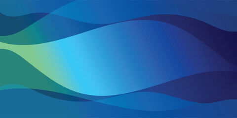 Fototapeta premium Abstract blue background. Modern simple blue geometric design. Minimal shapes. Suit for booklet, brochure, banner, poster, website, flyer, cover