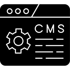 Content Management System Icon