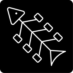 Fishbone Diagram Icon