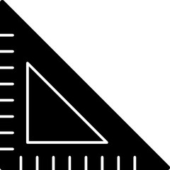 Triangular Ruler Icon