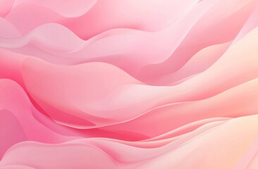 Obraz premium Pink silk waves, flowing fabric, soft background, website design
