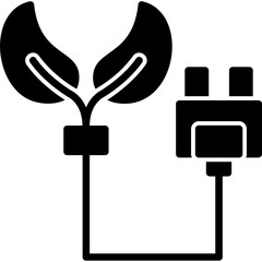 Eco Power Socket Icon