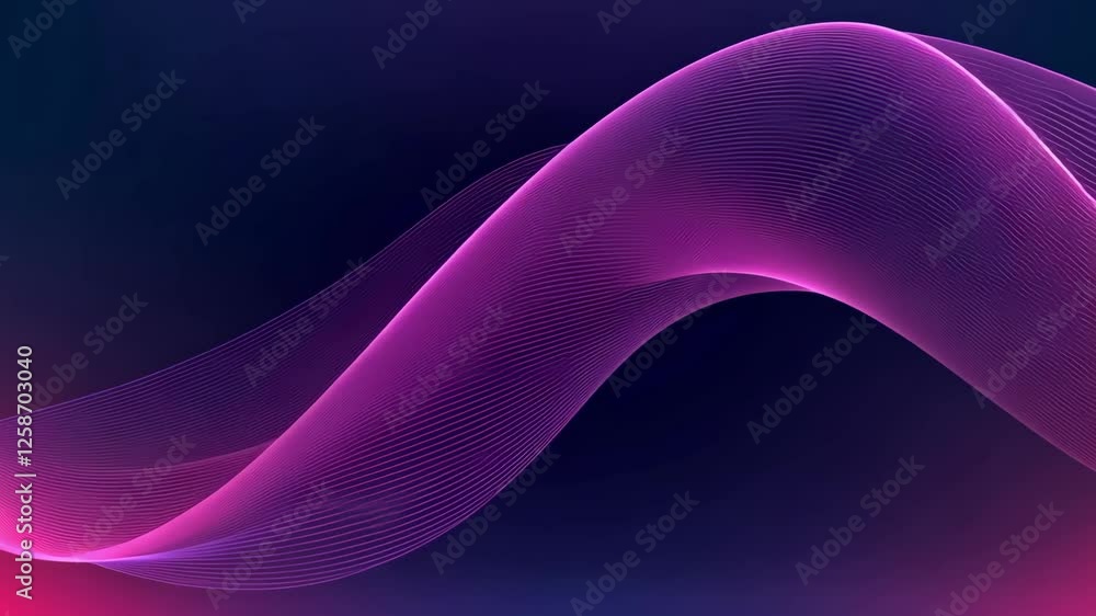Leinwandbilder experience a modern and sleek visual marvel with a dark background featuring a dynamic pink and purp