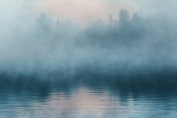 Fototapeta premium misty morning mist