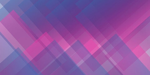 Fototapeta premium Abstract fractal pattern future geometric template technology line stripes with overlapping squares in seamless background, abstract seamless modern color technology concept lines background.