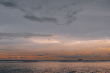 sunrise over the river