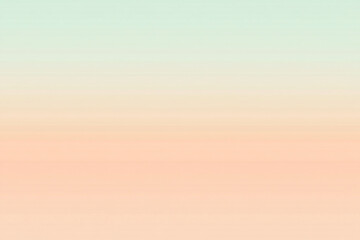 A minimalist abstract gradient with delicate transitions from soft peach to light mint, evoking modern calm in high-definition clarity.
