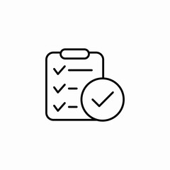 tasks set icon sign vector