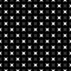 Black and white seamless abstract pattern. Background and backdrop. Grayscale ornamental design.