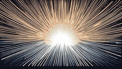 Obraz premium Doodle shine sunburst sparkle ray elements. Hand drawn pop surprise line frame for title headline illustration. Doodle perfect any project.