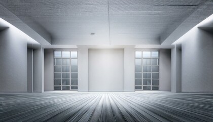Obraz premium light black studio room background. Generated image