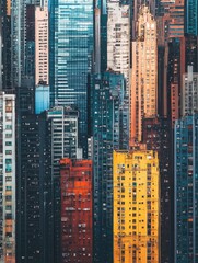 Obraz premium City skyscrapers