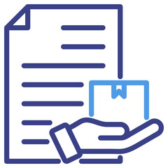 Obraz premium Collateral Icon